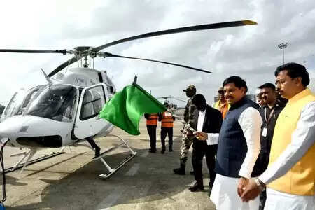मध्य प्रदेश में पर्यटकों के लिए शुरू हुई हेलीकॉप्टर सेवा
