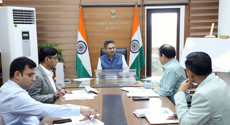हरियाणा: मुख्य सचिव ने की उच्च स्तरीय बैठक, बोले- राज्य में ईंधन की कोई कमी नहीं