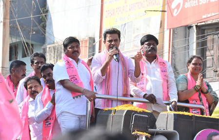 केटीआर ने फॉरेंसिक लैब में आग लगने की न्यायिक जांच की मांग की