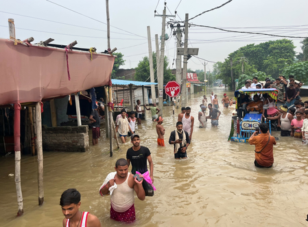 बिहार में बाढ़ का असर बढ़ा, 11 जिलों के 16.85 लाख लोग प्रभावित, राहत कार्य जारी