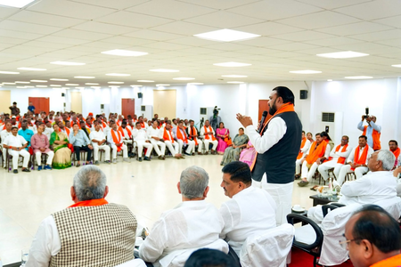 सम्राट सरकार के 100 दिन: एनडीए की अहम बैठक में संगठन-सरकार के बीच तालमेल और विकास पर मंथन