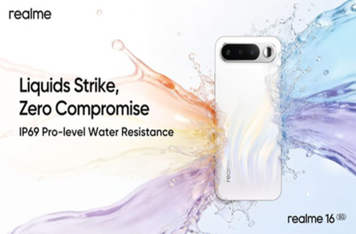 रियलमी 16 5जी लेकर आया आईपी69 प्रो-रेटेड सुरक्षा, मिड-रेंज स्मार्टफोन में मजबूती का नया स्टैंडर्ड; कैमरा और बैटरी भी दमदार