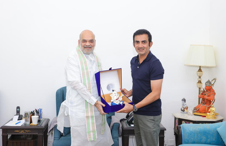 गौतम गंभीर ने गृह मंत्री अमित शाह को दी जन्मदिन की बधाई, कहा- भारत के लिए आपका इरादा और समर्पण प्रेरणा देने वाला