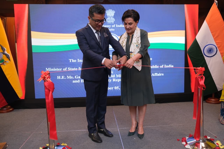 इक्वाडोर की विदेश मंत्री गैब्रिएला सोमरफेल्ड भारत दौरे पर, कई अहम बैठकों में होंगी शाम‍िल