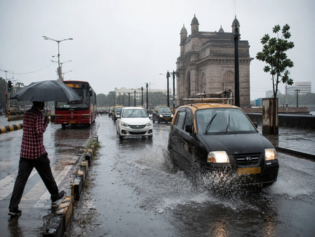 महाराष्ट्र में भारी बारिश का अलर्ट, मुंबई समेत छह जिलों के लिए रेड अलर्ट जारी