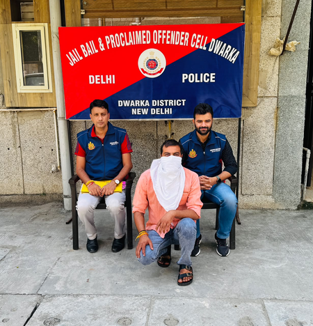 दहेज केस में फरार चल रहे आरोपी को द्वारका पुलिस ने किया गिरफ्तार