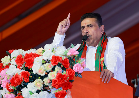 राष्ट्रीय स्तर पर सीपीआई(एम)-टीएमसी गठबंधन का सीएम सुवेंदु अधिकारी ने उड़ाया मजाक