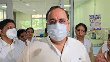 दिल्ली में एच1एन1 के 2400 से ज्यादा केस, स्वास्थ्य विभाग अलर्ट पर: मंत्री पंकज सिंह