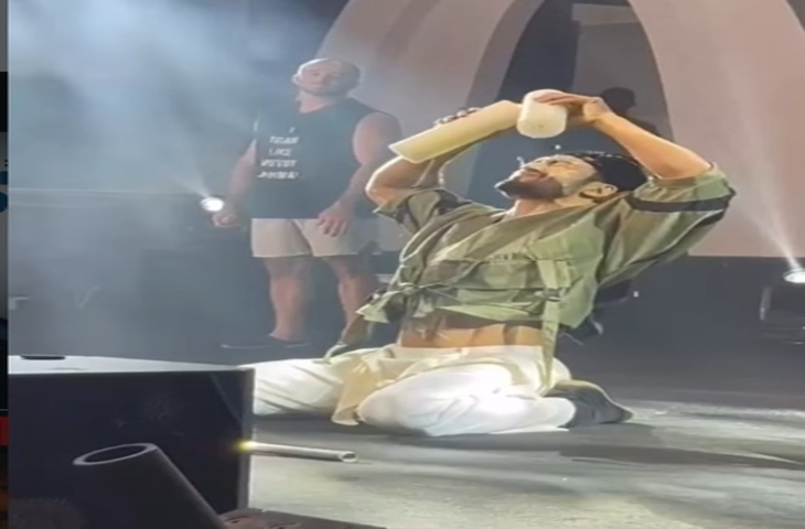 शरीर पर पिघली हुई मोम डालकर विद्युत जामवाल ने दिखाया 'योद्धा' का असली दम