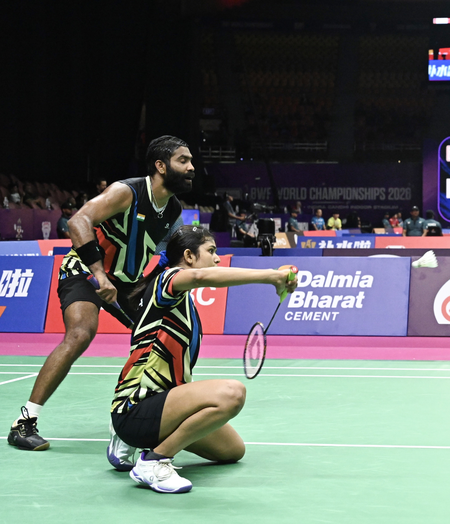 'हम मैच नहीं जीत पाए, थोड़े निराश हैं,' बैडमिंटन वर्ल्ड चैंपियनशिप के पहले राउंड में हार का अशिथ सूर्या को अफसोस