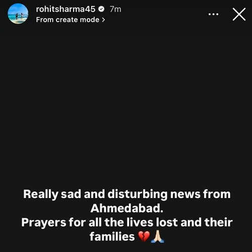 एयर इंडिया विमान हादसे पर विराट कोहली समेत क्रिकेट जगत हुआ शोकग्रस्त, दिग्गजों ने जताया गहरा दुख