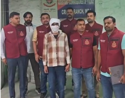 दिल्ली में रंगदारी न देने पर फाइनेंसर की हत्या की साजिश नाकाम, आरोपी बदमाश गिरफ्तार
