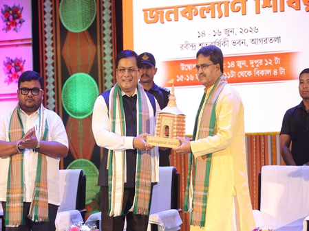 पीएम मोदी की लीडरशिप में त्रिपुरा विकास की नई कहानी लिख रहा है: सर्बानंद सोनोवाल