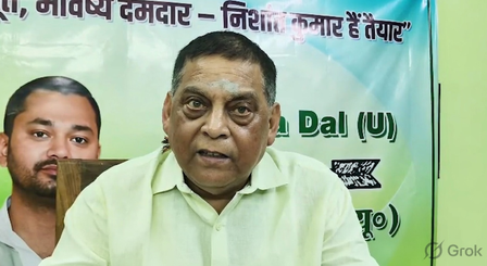 बांकीपुर उपचुनाव: जदयू ने प्रशांत किशोर पर कसा तंज, 'प्रचार के लिए लोग नहीं, इसलिए चूहे-बिल्ली से मांग रहे वोट'