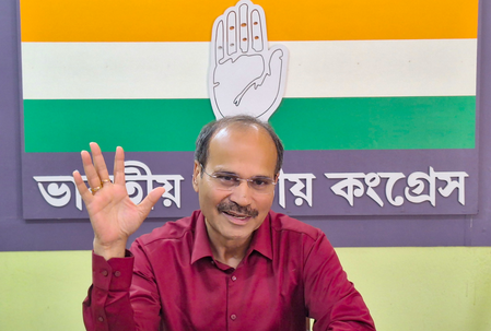 पश्चिम बंगाल में विपक्षी खालीपन कांग्रेस के लिए मौका, टीएमसी की स्थिति 'सर्कस' जैसी : अधीर रंजन चौधरी