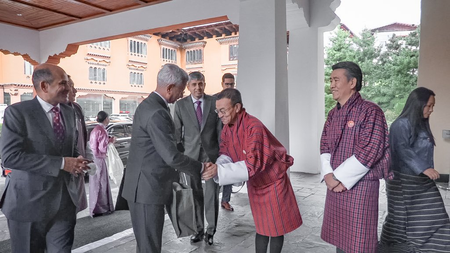 भूटान में विदेश मंत्री जयशंकर, वित्त मंत्री दोरजी ने गर्मजोशी से किया स्वागत