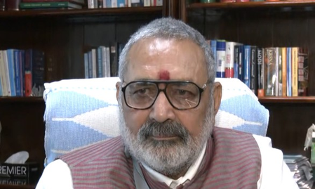 देश में गृहयुद्ध कराना चाहती है कांग्रेस, देश की जनता समझ चुकी है: गिरिराज सिंह