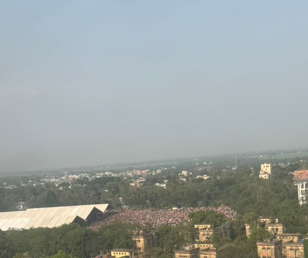 'पश्चिम बंगाल में हर तरफ भाजपा', पीएम मोदी ने बीरभूम में विशाल जनसभा की तस्वीर साझा की