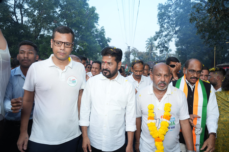 गोवा: 'राहुल गांधी देश को जोड़ रहे, भाजपा बांट रही', तेलंगाना के मुख्यमंत्री ए. रेवंत रेड्डी का बयान