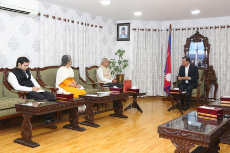 नेपाल के स्पीकर ने लोकसभा अध्यक्ष ओम बिरला को दिया काठमांडू आने का न्योता