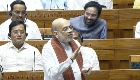 परिसीमन बिल पर विपक्ष ने उठाए सवाल, अमित शाह बोले-सपा का बस चले तो वह घरों की जाति तय कर दे