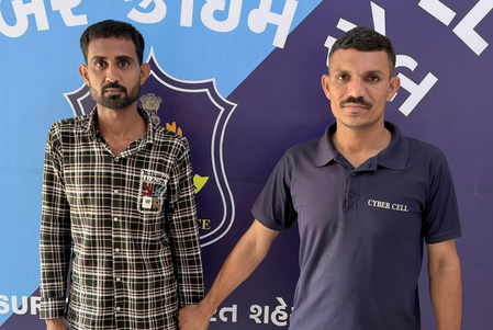 गुजरात में साइबर ठगी पर पुलिस का शिकंजा, 7 करोड़ के दो मामलों में एक गिरफ्तार