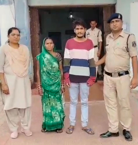 हत्या को आत्महत्या साबित करने की साजिश बेनकाब, मां और भाई गिरफ्तार