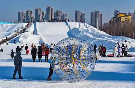 चीन में बर्फ और हिम पर्यटन का तेज विकास