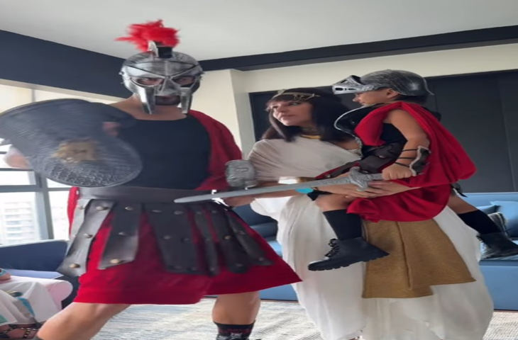 सोहा अली खान और नेहा धूपिया ने परिवार के साथ हेलोवीन मनाया