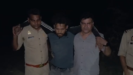 खुर्जा में मुठभेड़ के बाद बदमाश गिरफ्तार, पुलिस की गोली से घायल