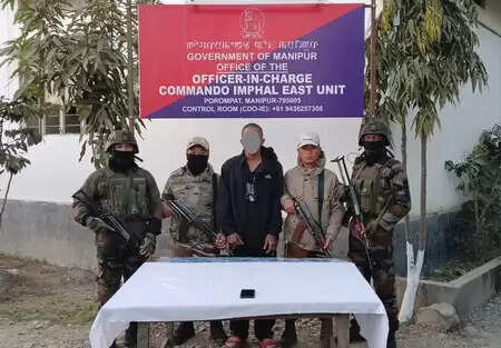 मणिपुर में पेट्रोल पंप बम धमाके का आरोपी गिरफ्तार, हथियार बरामद