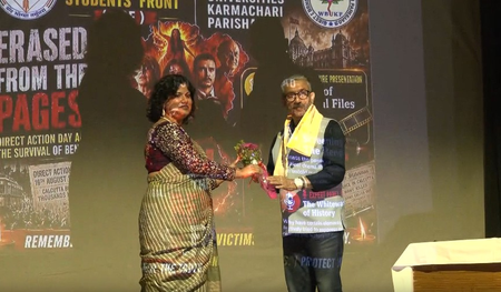 जादवपुर यूनिवर्सिटी कैंपस में हुई 'द बंगाल फाइल्स' की स्क्रीनिंग, बीजेपी विधायक बोले-'हर पूजा पंडाल में दिखाई जाए फिल्म'