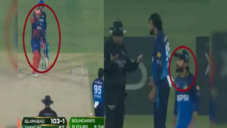 चोरी के बाद सीनाजोरी... PSL में हुआ भारी बवाल, सरेआम बेईमानी करते पकड़ा गया ये पाकिस्तानी