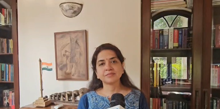 विदेश जाकर भारत का अपमान करती है कांग्रेस, सेना पर भी उठाती है सवाल : शाइना एनसी