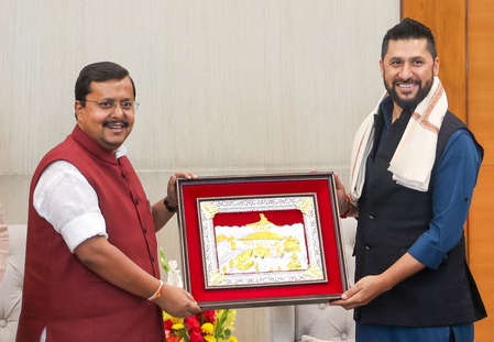 नेपाली प्रतिनिधिमंडल ने की नितिन नवीन से मुलाकात, भाजपा अध्यक्ष ने आरएसपी को बताया सफलता का मंत्र