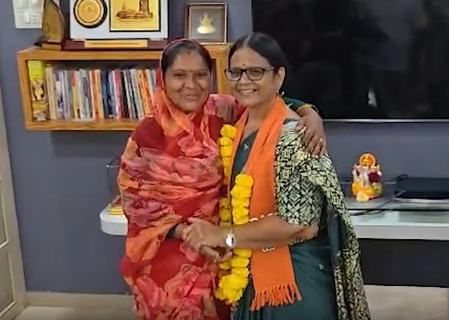 भाजपा का राष्ट्रीय उपाध्यक्ष बनने पर वर्षाबेन दोशी ने जताया आभार, बोलीं- पूरी निष्ठा से निभाऊंगी जिम्मेदारी