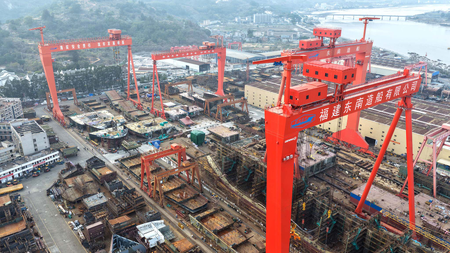 पहली तिमाही में चीन की जीडीपी में पिछले वर्ष से 5.0% की वृद्धि