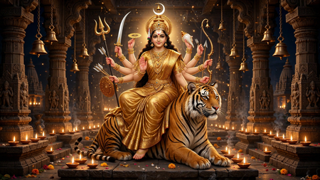 'हे देवी! आप वैष्णवी शक्ति हैं', प्रधानमंत्री मोदी ने सुभाषित साझा कर मां चंद्रघंटा की स्तुति की