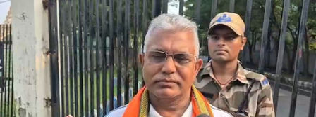 शौकत मोल्ला ने भाजपा के पूर्व अध्यक्ष जेपी नड्डा की गाड़ी पर कराया था हमला : दिलीप घोष