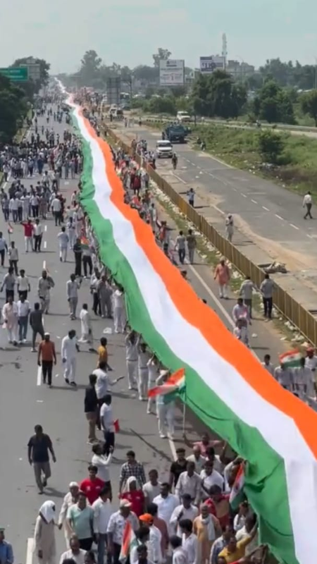 पलवल में तिरंगे के सम्मान में उमड़ा जनसैलाब, गौरव गौतम के नेतृत्व में रचा गया देशभक्ति का ऐतिहासिक अध्याय