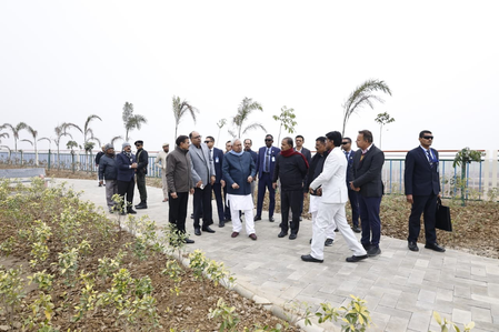 पटना: सीएम नीतीश ने जेपी गंगापथ सौंदर्यीकरण कार्य का किया निरीक्षण, अधिकारियों को दिए निर्देश