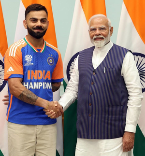 'आपके अच्छे स्वास्थ्य, खुशी और लंबे, संतोषजनक जीवन की कामना करता हूं,' कोहली ने पीएम मोदी को जन्मदिन पर बधाई दी