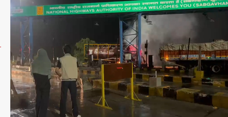 महाराष्ट्र: जलगांव में केमिकल टैंकर में लगी भीषण आग, चालक और क्लीनर की मौत