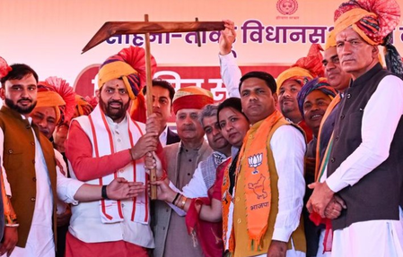 नूह अपने मेहनती और दृढ़ निश्चयी लोगों के लिए जाना जाता है: नायब सिंह सैनी