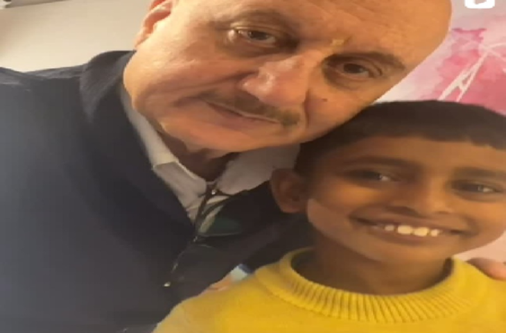 70 की उम्र में अनुपम खेर को मिला नया दोस्त, वीडियो पोस्ट कर किया वादा