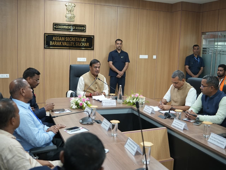 આસામના મુખ્યમંત્રીએ બરાક વેલી સચિવાલયનું ઉદ્ઘાટન કર્યું, રૂ. 340 કરોડના પ્રોજેક્ટની શરૂઆત કરી