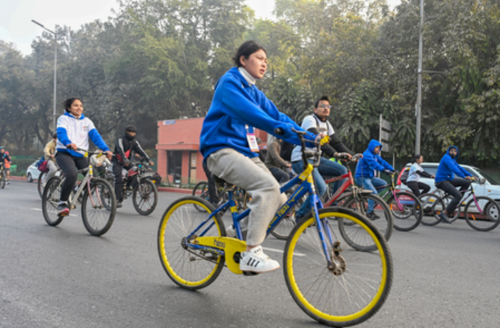 विकसित भारत के युवा मतदाताओं को समर्पित होगा 'फिट इंडिया संडे ऑन साइकिल' का 58वां संस्करण