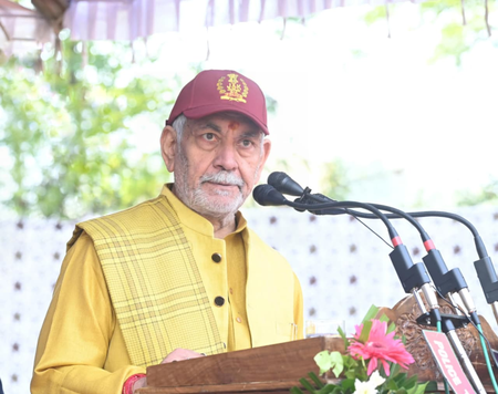 जम्मू-कश्मीर की कहानी अब सिर्फ अतीत की चुनौतियां नहीं, वर्तमान के प्रयास और भविष्य की संभावनाएं भी : एलजी मनोज सिन्हा