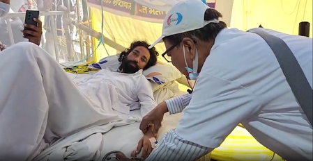 रांची में विधानसभा घेराव के लिए जुट रहे छात्र, अनशन पर बैठे देवेंद्र नाथ महतो बोले- 'आज क्रांति का दिन'