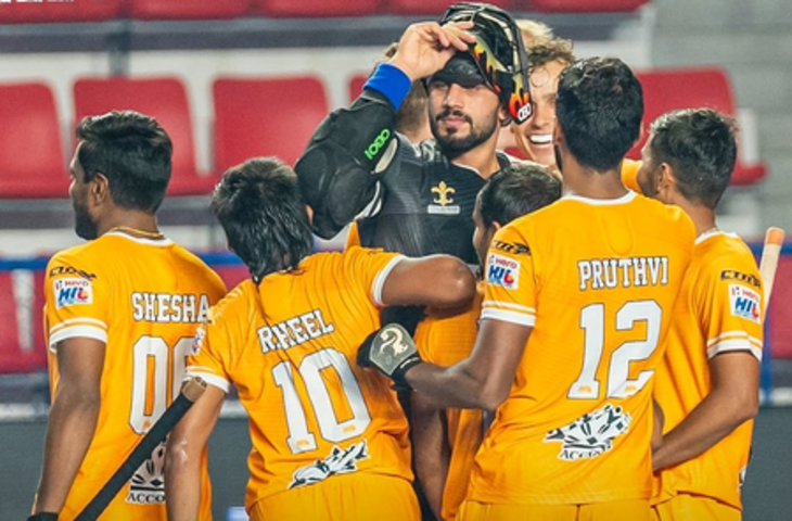 मेंस एचआईएल: जीत के साथ तमिलनाडु ड्रैगन्स का अभियान शुरू, शूटआउट में हैदराबाद तूफान को हराया